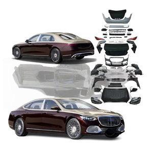 Nuevas piezas de modificación de automóviles Jinghong Mercedes, parachoques delanteros y traseros, decoración exterior para Benz 2006-2013 W221 Facelift 2024 W223 M - Product Image 1