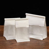 Sacs de boulangerie refermables personnalisés avec fenêtre pour café de luxe et en-cas gastronomiques
