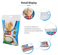 Sacs en non-tissé PP Spunbond 80 g/m² de 5 kg et 10 kg pour l'emballage de farine, de poudres alimentaires et de céréales, impression personnalisée OEM, directement de l'usine