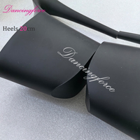 Sandales pour femmes à talons hauts de 20 cm (8 pouces) avec semelle en ABS personnalisable, chaussures électro-plaquées, semelle extérieure confortable, plateforme