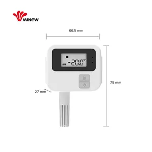 -30C ultra niedriger industrieller Temperatur-und Feuchtigkeit datenlogger mit Display für intelligente Lagerung