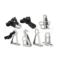 Soporte Universal para Poste UPB de Aleación de Aluminio, Anclaje para Cable de Fibra Óptica ADSS OPGW FTTH, Accesorio de Hardware para Línea Eléctrica Aérea