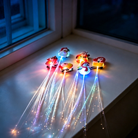 Pinzas para el Cabello con Luz LED que Cambian de Color, Novedad en Venta, Ideales para Navidad, Conciertos, Fiestas y Disfraces