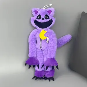 Poppyยิ้มCrittersของเล่นตุ๊กตาKawaii Hopscotch Cat Napตุ๊กตานุ่มตุ๊กตาของเล่นสาวตกแต่งห้องเด็กของขวัญวันเกิด