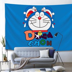 Personalizado hogar 3D Digital impresión de <span class=keywords><strong>Doraemon</strong></span> Anime de dibujos animados tapiz de pared - Product Image 2
