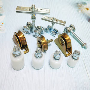 Rueda giratoria para puerta corredera, rueda con ranura en U V Y - Product Image 6