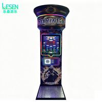 Machine d'arcade de boxe à monnayeur Lesen Metal English pour parcs d'attractions et divertissements