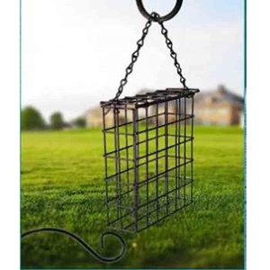 Kit de suspension de mangeoire de qualité supérieure de 89 pouces Station d'alimentation multi-oiseaux avec plateau en maille de bain d'oiseaux Crochet en métal pour suif et fruits - Product Image 5