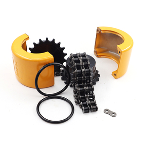 <span class=keywords><strong>KC</strong></span> 5014 5016 6018 8022 chuỗi khớp nối chuỗi bánh xe couper Vỏ bảo vệ GL Con lăn chuỗi loại bánh răng kết nối với bìa vỏ - Product Image 1