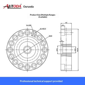 Capteur de pesage de traction de type rayons Ouluda AT8407, <span class=keywords><strong>machine</strong></span> de mesure de la force pour essais - Product Image 3