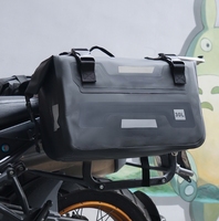 MESOROCK 500D sacoches en PVC pour bagages de moto sacoches souples cadre étanche moto sac sec boîte latérale sacs de selle