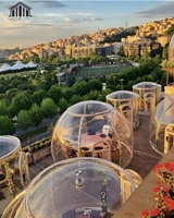 Tente extérieure sphérique d'exposition de camping de montagne pour des aventures de défi