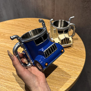 Seaygift Unique artisanat cadeau <span class=keywords><strong>bière</strong></span> tasse ornement créatif camion tasse à café fête faveurs bureau maison cuisine tasse à café - Product Image 1