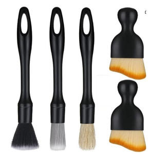 Nouvelle arrivée, brosse à <span class=keywords><strong>neige</strong></span> <span class=keywords><strong>super</strong></span> douce, outil de détaillage automobile pour le nettoyage intérieur des voitures, brosse de détaillage automobile multifonctionnelle professionnelle - Product Image 1