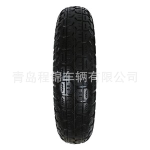 Cheng Jin Vehicles 3.50-7 PU Foam Tire Solid Wheel <b>For</b> Handcart Wheelbarrow <b>Tool</b> <b>Cart</b> Garden Use - Product Image 4