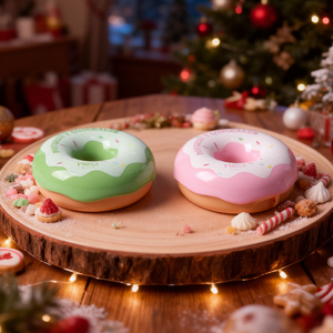Paleta de <span class=keywords><strong>Corrector</strong></span> de Larga Duración para Piel Clara, 3 Colores, para Pliegues Nasolabiales y <span class=keywords><strong>Ojeras</strong></span>, Forma de Donut, MOQ Bajo - Product Image 1