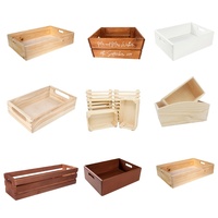 Caisses en bois en gros caisse en bois boîte-cadeau emballage en bois