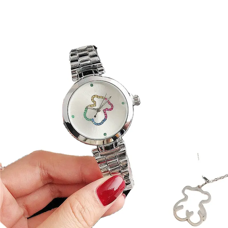 Orologio da donna orologio da polso al quarzo con cinturino in lega personalizzato di lusso di marca superiore per le donne relojes hombre