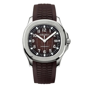 Seiko Đồng hồ cơ thể thao mới với nh35 phong trào kính sapphire gương trong suốt nắp lưng 30m không thấm nước lắp ráp - Product Image 5