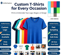 Kaos Pria Premium Bahan Dingin 200gsm Bordir Olahraga Siap Pakai Logo Kustom Bernapas Cepat Sampel Tersedia