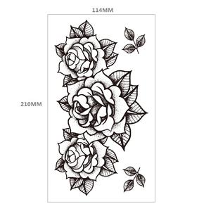 Pas cher et de haute qualité <span class=keywords><strong>sexe</strong></span> femmes tatouage temporaire papillon fleur tatouage autocollant étanche - Product Image 5