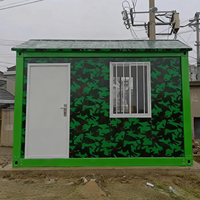 Maison préfabriquée personnalisée XH pour bureau et dortoir temporaire – Design moderne avec toilettes et salles d'activités