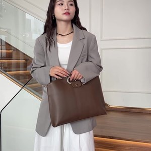 New Arrival Fashion Large Capacity Business <b>Bag</b> Work Handbag <b>Soft</b> <b>Leather</b> Computer <b>Bag</b> for Unisex Tanjing - Product Image 6