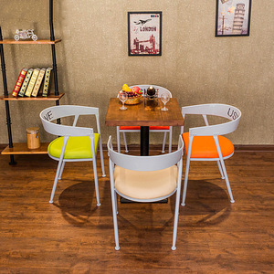 <span class=keywords><strong>Table</strong></span> à manger rectangulaire et chaise combinaison <span class=keywords><strong>table</strong></span> à manger ronde fer <span class=keywords><strong>blanc</strong></span> carré en bois massif salle à manger maison café <span class=keywords><strong>table</strong></span> de loisirs - Product Image 2