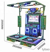 Amusement Coin Operated Ride Amusement Arcade Pump Up Dance Machine Just Dance Arcade Game Machine Electronic Dancing Machine