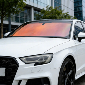 Caméléon bleu rouge à <span class=keywords><strong>noir</strong></span> film de fenêtre anti garware film de contrôle du <span class=keywords><strong>soleil</strong></span> nano film de fenêtre de voiture en céramique - Product Image 3