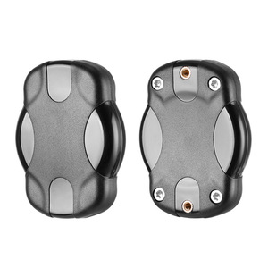 Étui de protection géométrique noir étanche pour AirTag Apple Locator, collier anti-perte pour chat et chien - Product Image 1