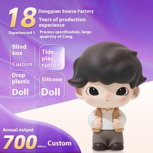 Customized PVC Blind Box fatto a mano 3D Stereo personaggio dei cartoni animati bambola nuova condizione di plastica giocattolo da ufficio ispirato a Frozen - Product Image 2