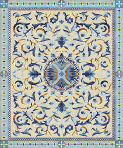 Alfombras Hechas a Mano de Primera Calidad, Modernas, Florales, de Lana, Anudadas a Mano, Impermeables, Antideslizantes, Ecológicas, Juego de Alfombras de Pelo Alto de 12 mm, de Lujo - Product Image 6