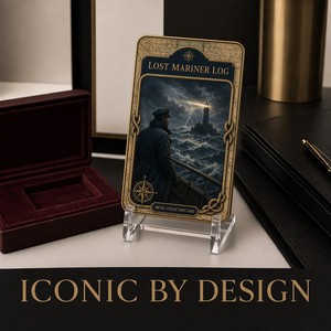 Carte Metalliche Personalizzate Serie Lost Mariner Log, Stampa HD, Souvenir Nautico Vintage da Collezione, Regalo, Vendita all'Ingrosso - Product Image 2