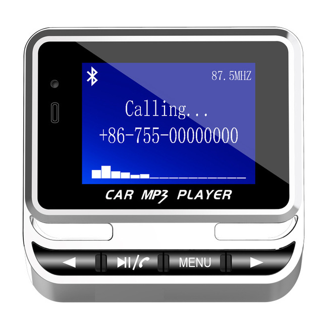 Car BT MP3 Player Support TF Card Lyric Sync Display Lossless Sound Quality BT Audio Player BT Speakerphone Call