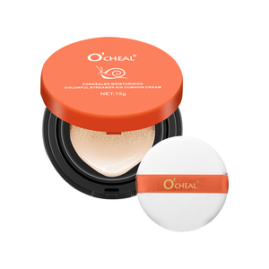 Fond de Teint Orange Snail, Hydratant Délicat, Couvrance Totale, Longue Durée, Imperméable, Éclaircissant, Fini Mat, <span class=keywords><strong>Crème</strong></span> Fond de Teint Air Cushion - Product Image 1
