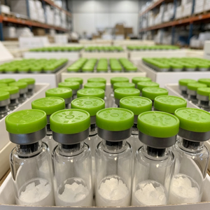 Livraison Rapide Poudre de Peptide de Cuivre GHK-Cu de Qualité Supérieure, Pureté Élevée, Matière Première Cosmétique, Approvisionnement en Vrac, Prix Usine OEM/ODM - Product Image 1