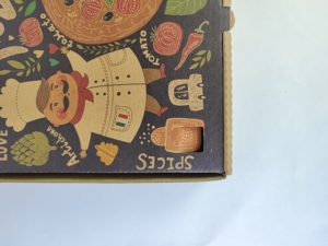 Etodevice Custom Pizza Boxes <b>Kraft</b> Paper Rectangle Food Grade Grease Resistant Color Printed Self Erecting <b>Box</b> - Product Image 5