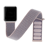 Pour Apple 44mm 40mm 42mm 38mm Bracelet pour iwatch série 6 SE 5 4 3 2 1 Sport tissé Nylon boucle Bracelet de montre