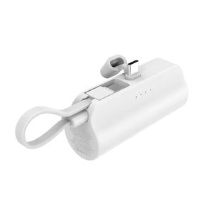 Copia DE SEGURIDAD pequeña fuente de alimentación móvil Usb-c Carga portátil 5000mAh Gran capacidad Mini cápsula Cargador de teléfono móvil Banco de energía - Product Image 1