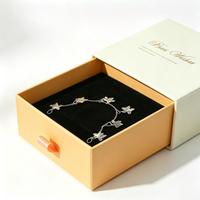 Boîte cadeau personnalisée pour bijoux avec doublure en velours pour bague, boucles d'oreilles, collier, mariage, fiançailles, emballage de vente au détail