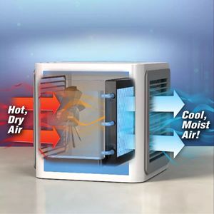 Portable USB Air <b>Cooler</b> Fan <b>Mini</b> Evaporative <b>Cooler</b> 750ml Capacity Touch Control For Home Office Use - Product Image 4
