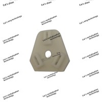Prise à trois broches standard nationale 10A, modèle 2, couleur beige, écologique, avec support de prise à encastrer et plaque de contact à broches