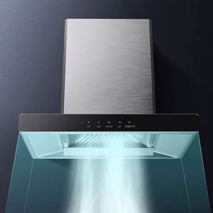 <span class=keywords><strong>Hotte</strong></span> murale encastrable <span class=keywords><strong>silencieuse</strong></span> en acier inoxydable de 600 mm, type T, à forte aspiration, avec filtre HEPA, pour usage domestique, vente en gros - Product Image 4