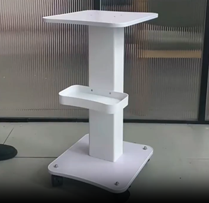 Z HT Wholesale Modern Multi-Purpose 120kg Load-bearing Beauty Spa <b>Trolley</b> 4-Wheel for Salons Hospitals Gyms Hotels Living Room - Product Image 1