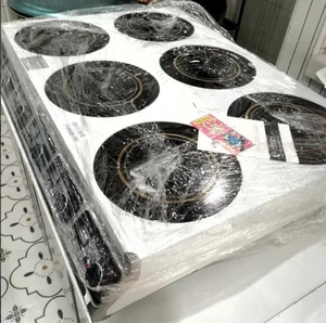 Placa de Cocina Eléctrica Comercial de Cerámica de Alta Resistencia <span class=keywords><strong>para</strong></span> Restaurante, 2500W, 4 Quemadores, Una Sola Fila, 220V, ¡Gran Oferta! - Product Image 2