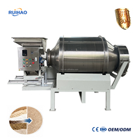 Mélangeur à tambour rotatif horizontal à prix d'usine 100L 200L 500L pour le traitement des poudres alimentaires, des assaisonnements, des épices et des condiments
