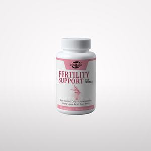 Cápsulas de Apoyo a la Fertilidad para Mujeres, Coenzima Q10, Ashwagandha, Mio-Inositol y Más, Suplemento para la Salud, Vegano, Sin OMG, Sin Gluten - Product Image 1