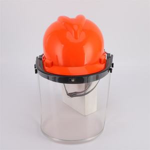 High Temperature Safety <b>Helmet</b> with Thickened PC Protective Screen Anti-Splash Head-Worn Face Shield Featuring Aluminum Bracket - Product Image 2