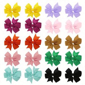 Grosgrain Ribbon Durable Boutique Hair Bow <b>Clip</b> for Girls-Thermal Transfer Printed Promotional Kids Hair Accessories Party Gift - Product Image 5
